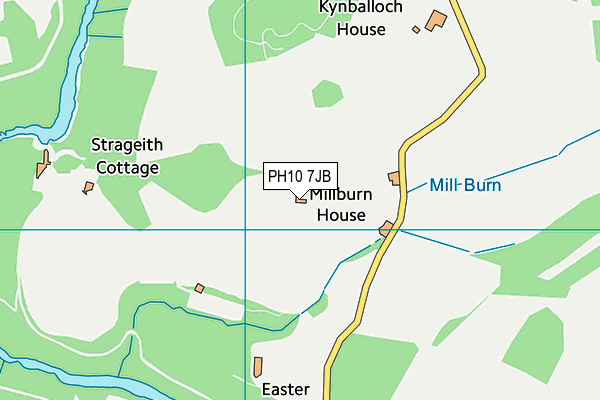 PH10 7JB map - OS VectorMap District (Ordnance Survey) PH10 7JB map - OS VectorMap District (Ordnance Survey)