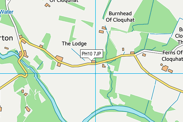 PH10 7JP map - OS VectorMap District (Ordnance Survey) PH10 7JP map - OS VectorMap District (Ordnance Survey)