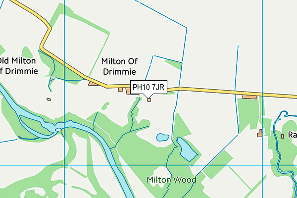 PH10 7JR map - OS VectorMap District (Ordnance Survey) PH10 7JR map - OS VectorMap District (Ordnance Survey)