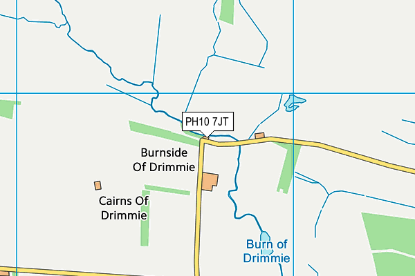 PH10 7JT map - OS VectorMap District (Ordnance Survey) PH10 7JT map - OS VectorMap District (Ordnance Survey)
