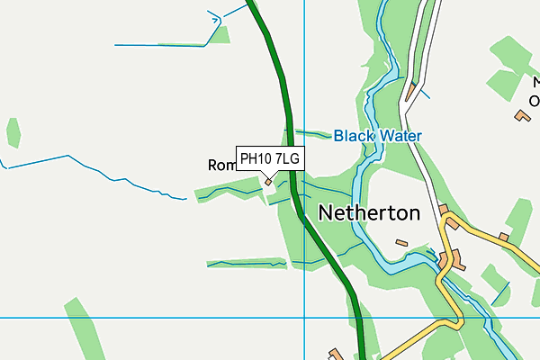 PH10 7LG map - OS VectorMap District (Ordnance Survey) PH10 7LG map - OS VectorMap District (Ordnance Survey)
