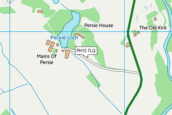 PH10 7LQ map - OS VectorMap District (Ordnance Survey) PH10 7LQ map - OS VectorMap District (Ordnance Survey)