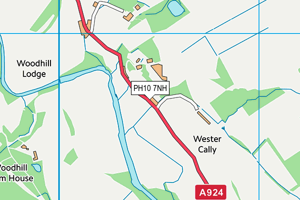 PH10 7NH map - OS VectorMap District (Ordnance Survey) PH10 7NH map - OS VectorMap District (Ordnance Survey)