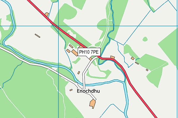 PH10 7PE map - OS VectorMap District (Ordnance Survey) PH10 7PE map - OS VectorMap District (Ordnance Survey)