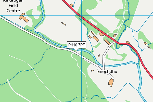 PH10 7PF map - OS VectorMap District (Ordnance Survey) PH10 7PF map - OS VectorMap District (Ordnance Survey)