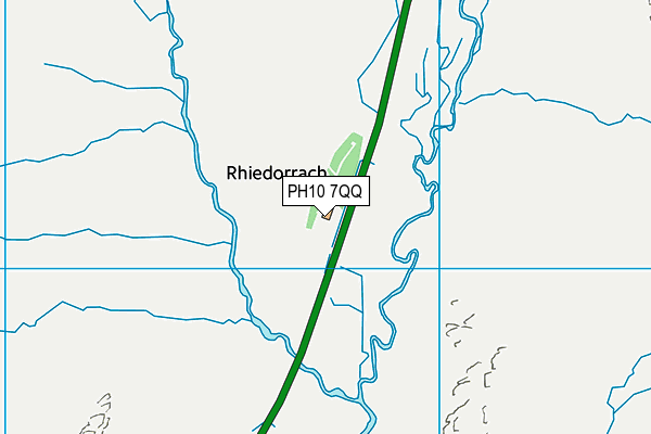 PH10 7QQ map - OS VectorMap District (Ordnance Survey) PH10 7QQ map - OS VectorMap District (Ordnance Survey)
