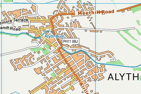 PH11 8BJ map - OS VectorMap District (Ordnance Survey) PH11 8BJ map - OS VectorMap District (Ordnance Survey)