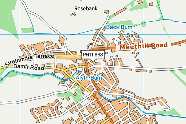 PH11 8BS map - OS VectorMap District (Ordnance Survey) PH11 8BS map - OS VectorMap District (Ordnance Survey)