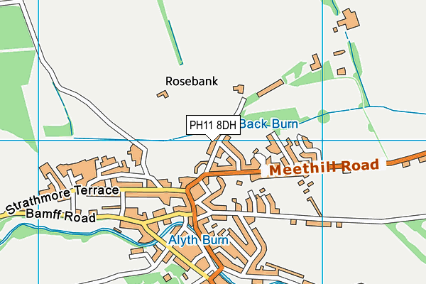 PH11 8DH map - OS VectorMap District (Ordnance Survey) PH11 8DH map - OS VectorMap District (Ordnance Survey)