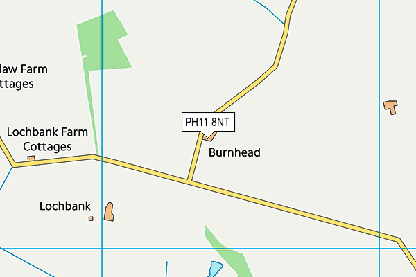 PH11 8NT map - OS VectorMap District (Ordnance Survey) PH11 8NT map - OS VectorMap District (Ordnance Survey)