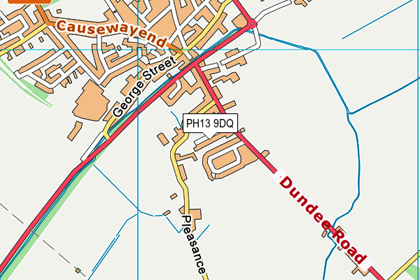 PH13 9DQ map - OS VectorMap District (Ordnance Survey) PH13 9DQ map - OS VectorMap District (Ordnance Survey)