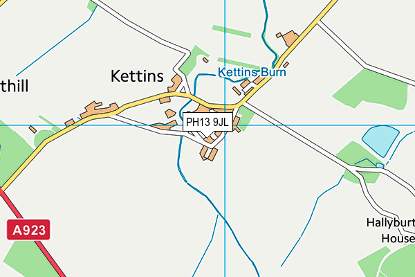 PH13 9JL map - OS VectorMap District (Ordnance Survey) PH13 9JL map - OS VectorMap District (Ordnance Survey)
