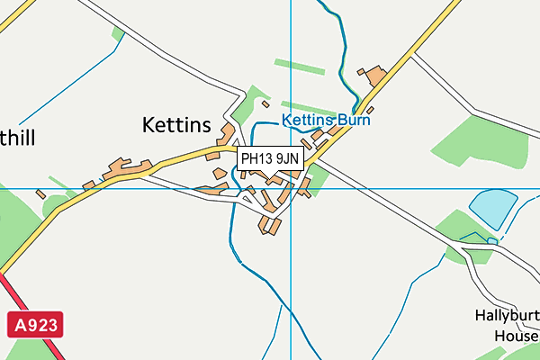 PH13 9JN map - OS VectorMap District (Ordnance Survey) PH13 9JN map - OS VectorMap District (Ordnance Survey)