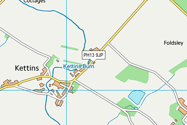 PH13 9JP map - OS VectorMap District (Ordnance Survey) PH13 9JP map - OS VectorMap District (Ordnance Survey)