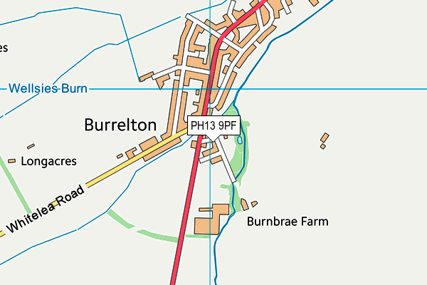 PH13 9PF map - OS VectorMap District (Ordnance Survey) PH13 9PF map - OS VectorMap District (Ordnance Survey)