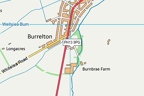 PH13 9PG map - OS VectorMap District (Ordnance Survey) PH13 9PG map - OS VectorMap District (Ordnance Survey)