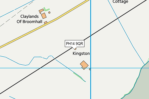 PH14 9QR map - OS VectorMap District (Ordnance Survey) PH14 9QR map - OS VectorMap District (Ordnance Survey)