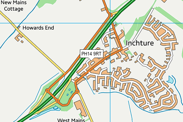 PH14 9RT map - OS VectorMap District (Ordnance Survey) PH14 9RT map - OS VectorMap District (Ordnance Survey)