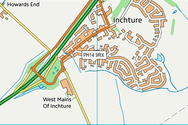 PH14 9RX map - OS VectorMap District (Ordnance Survey) PH14 9RX map - OS VectorMap District (Ordnance Survey)