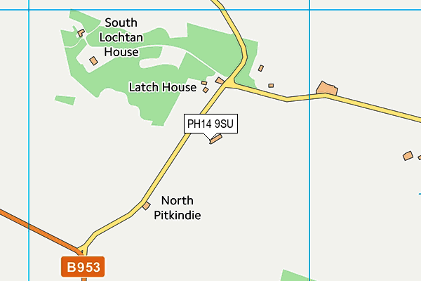 PH14 9SU map - OS VectorMap District (Ordnance Survey) PH14 9SU map - OS VectorMap District (Ordnance Survey)