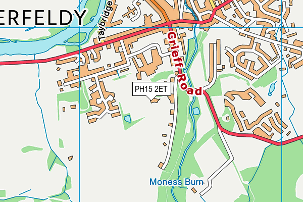 PH15 2ET map - OS VectorMap District (Ordnance Survey) PH15 2ET map - OS VectorMap District (Ordnance Survey)