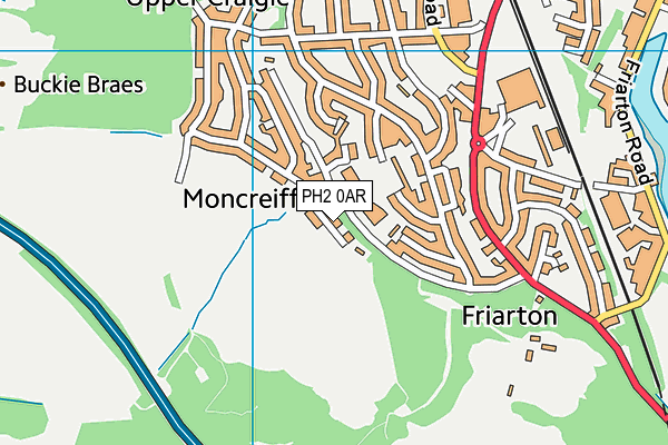 PH2 0AR map - OS VectorMap District (Ordnance Survey) PH2 0AR map - OS VectorMap District (Ordnance Survey)