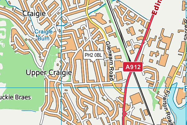 PH2 0BL map - OS VectorMap District (Ordnance Survey) PH2 0BL map - OS VectorMap District (Ordnance Survey)