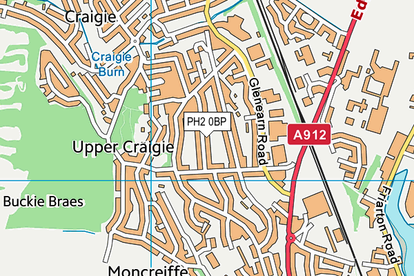 PH2 0BP map - OS VectorMap District (Ordnance Survey) PH2 0BP map - OS VectorMap District (Ordnance Survey)