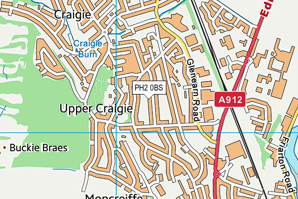 PH2 0BS map - OS VectorMap District (Ordnance Survey) PH2 0BS map - OS VectorMap District (Ordnance Survey)