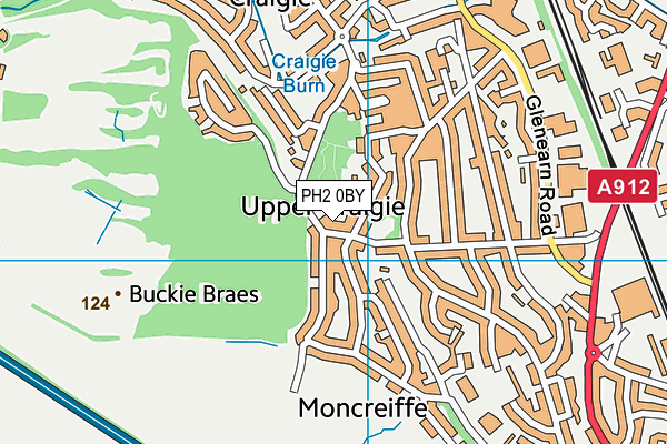 PH2 0BY map - OS VectorMap District (Ordnance Survey) PH2 0BY map - OS VectorMap District (Ordnance Survey)