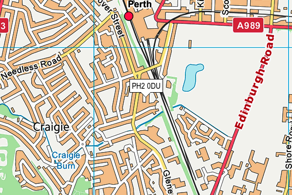 PH2 0DU map - OS VectorMap District (Ordnance Survey) PH2 0DU map - OS VectorMap District (Ordnance Survey)