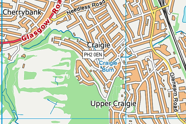 PH2 0EN map - OS VectorMap District (Ordnance Survey) PH2 0EN map - OS VectorMap District (Ordnance Survey)