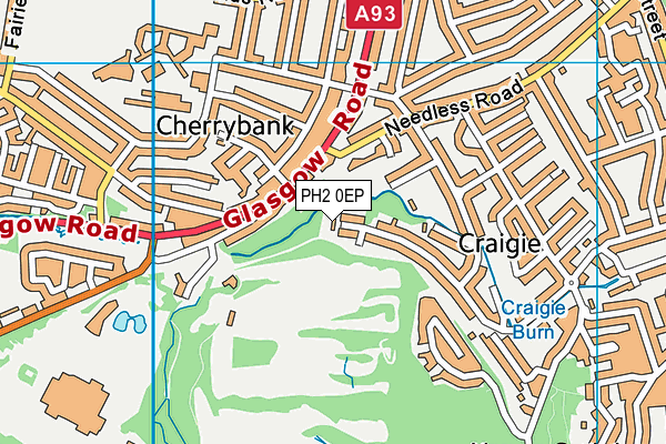 PH2 0EP map - OS VectorMap District (Ordnance Survey) PH2 0EP map - OS VectorMap District (Ordnance Survey)