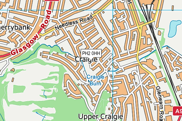 PH2 0HH map - OS VectorMap District (Ordnance Survey) PH2 0HH map - OS VectorMap District (Ordnance Survey)
