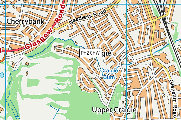 PH2 0HW map - OS VectorMap District (Ordnance Survey) PH2 0HW map - OS VectorMap District (Ordnance Survey)