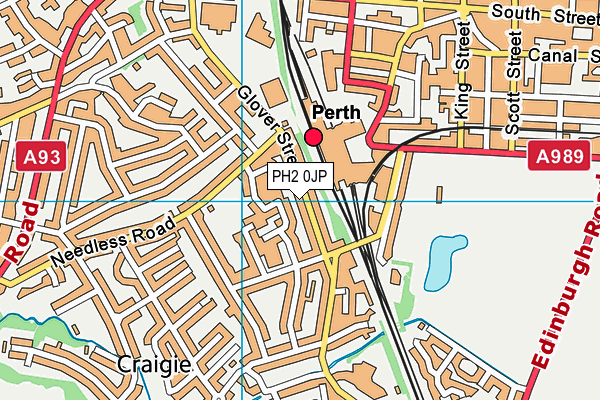 PH2 0JP map - OS VectorMap District (Ordnance Survey) PH2 0JP map - OS VectorMap District (Ordnance Survey)