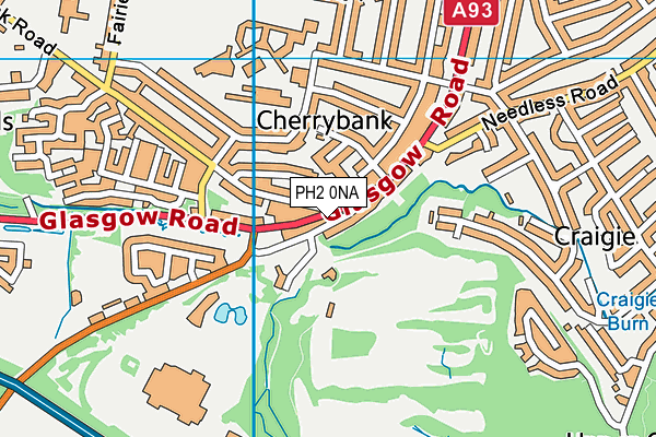 PH2 0NA map - OS VectorMap District (Ordnance Survey) PH2 0NA map - OS VectorMap District (Ordnance Survey)