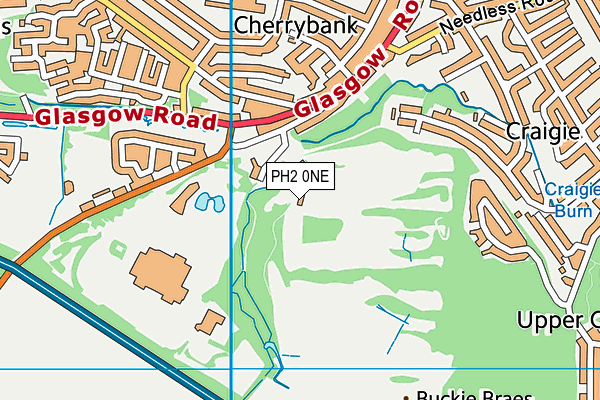 PH2 0NE map - OS VectorMap District (Ordnance Survey) PH2 0NE map - OS VectorMap District (Ordnance Survey)