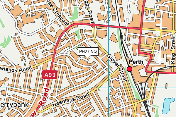 PH2 0NQ map - OS VectorMap District (Ordnance Survey) PH2 0NQ map - OS VectorMap District (Ordnance Survey)