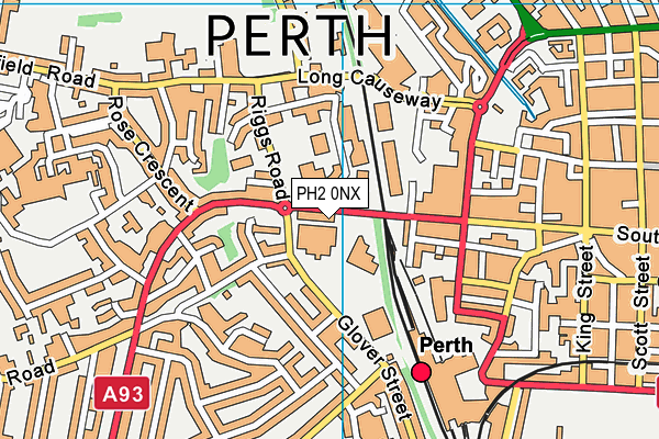 PH2 0NX map - OS VectorMap District (Ordnance Survey) PH2 0NX map - OS VectorMap District (Ordnance Survey)