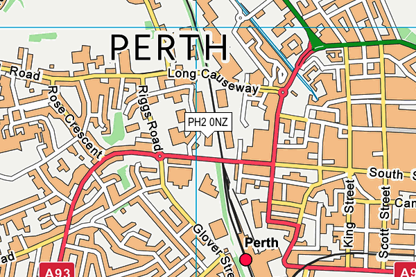PH2 0NZ map - OS VectorMap District (Ordnance Survey) PH2 0NZ map - OS VectorMap District (Ordnance Survey)