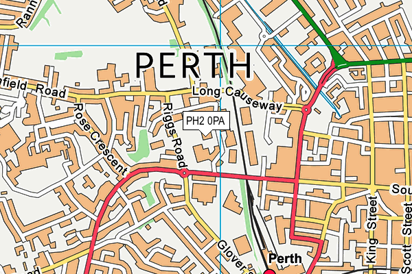PH2 0PA map - OS VectorMap District (Ordnance Survey) PH2 0PA map - OS VectorMap District (Ordnance Survey)