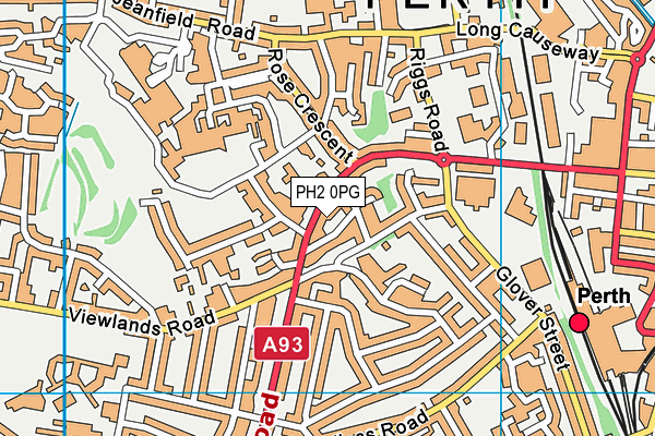 PH2 0PG map - OS VectorMap District (Ordnance Survey) PH2 0PG map - OS VectorMap District (Ordnance Survey)