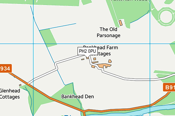 PH2 0PU map - OS VectorMap District (Ordnance Survey) PH2 0PU map - OS VectorMap District (Ordnance Survey)