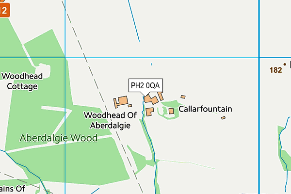 PH2 0QA map - OS VectorMap District (Ordnance Survey) PH2 0QA map - OS VectorMap District (Ordnance Survey)