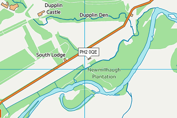 PH2 0QE map - OS VectorMap District (Ordnance Survey) PH2 0QE map - OS VectorMap District (Ordnance Survey)