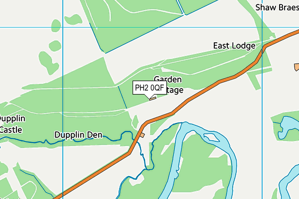 PH2 0QF map - OS VectorMap District (Ordnance Survey) PH2 0QF map - OS VectorMap District (Ordnance Survey)