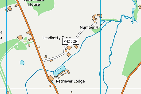 PH2 0QP map - OS VectorMap District (Ordnance Survey) PH2 0QP map - OS VectorMap District (Ordnance Survey)