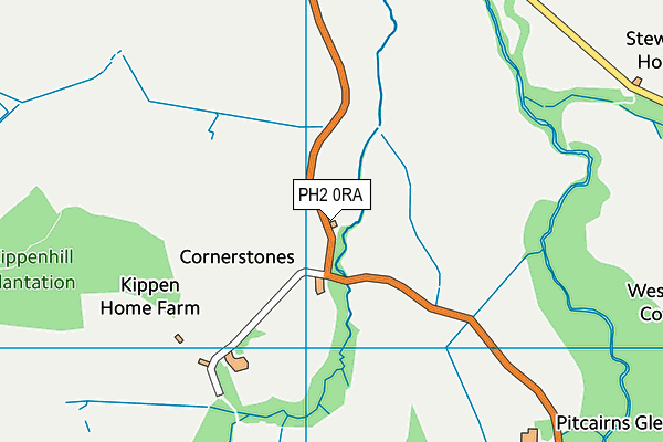 PH2 0RA map - OS VectorMap District (Ordnance Survey) PH2 0RA map - OS VectorMap District (Ordnance Survey)