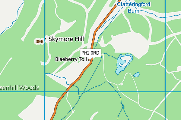 PH2 0RD map - OS VectorMap District (Ordnance Survey) PH2 0RD map - OS VectorMap District (Ordnance Survey)